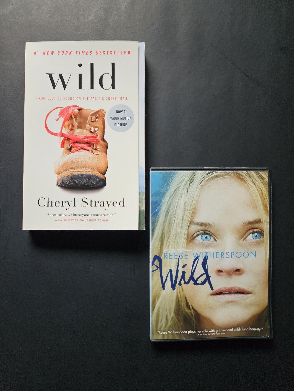 Wild (2013) by Cheryl Strayed and Wild DVD bundle